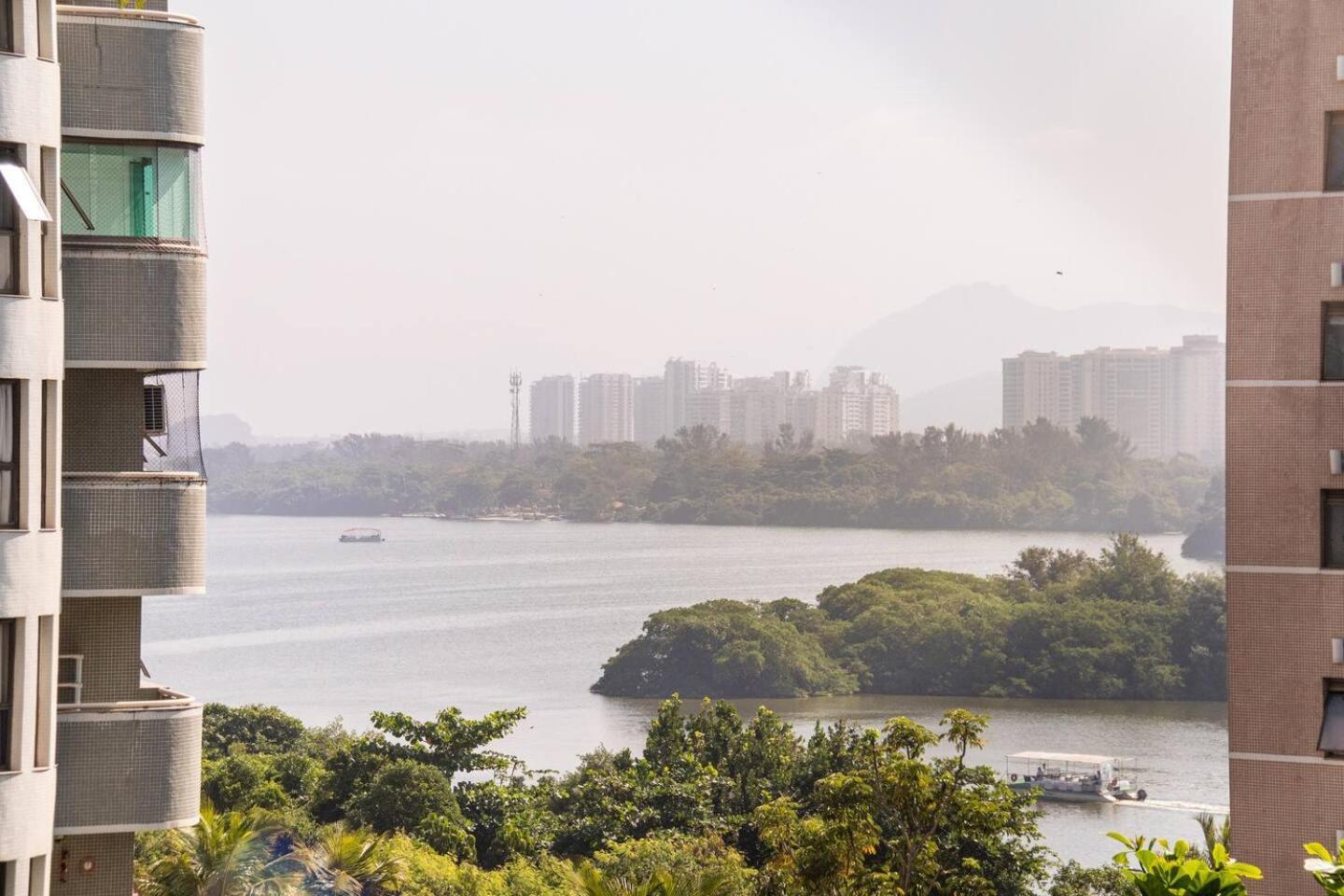 Rio De Janeiro Apartamento Frente Mar Na Barra Eksteriør bilde